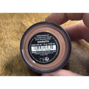 BareMinerals All Over WARMTH Natural Looking Glow Bronzer Powder .05 oz Sealed